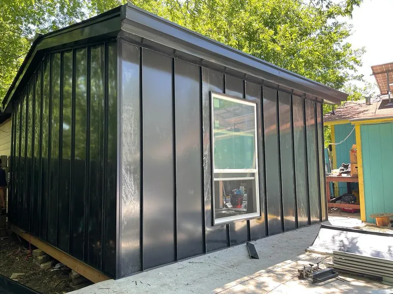 Black standing seam metal wall panels for Roof Inspection in Cape Girardeau